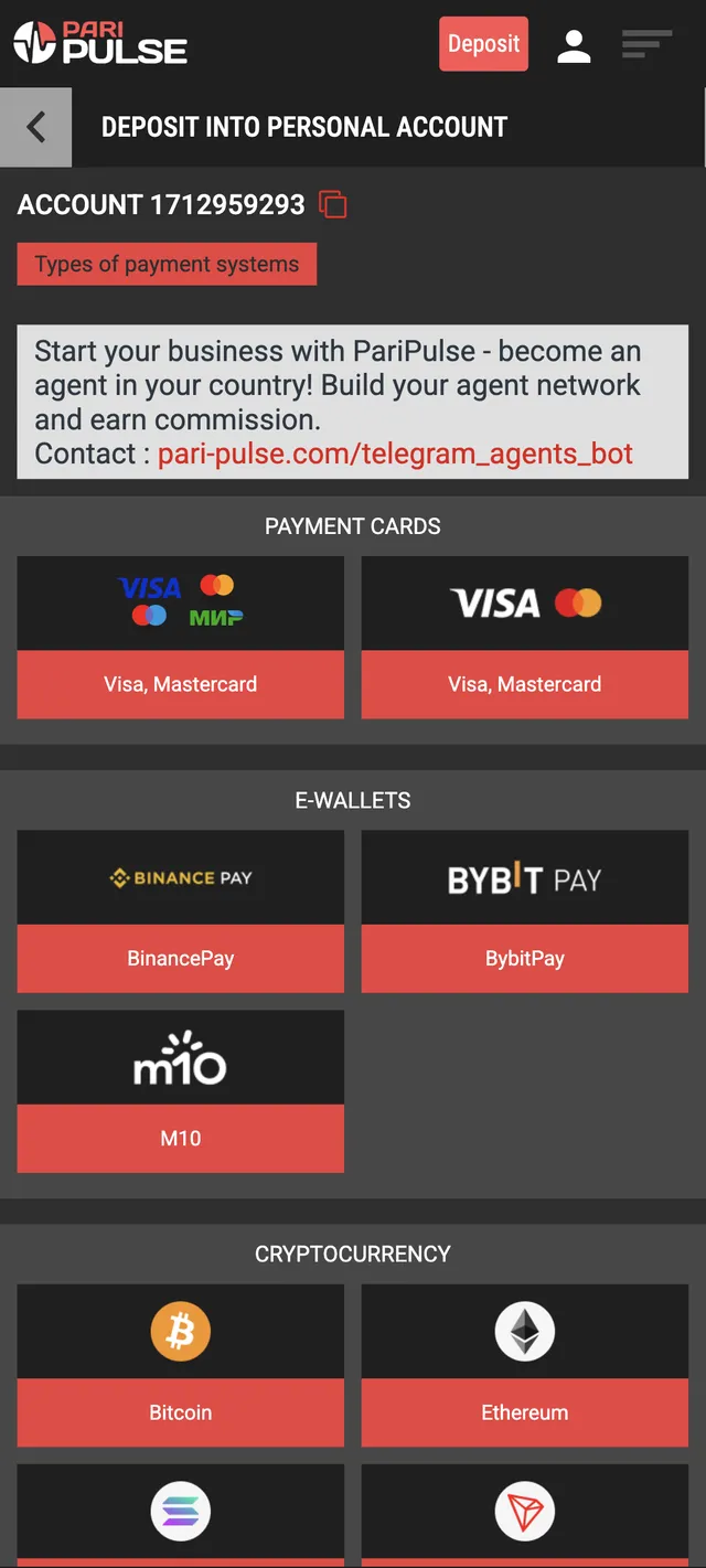 CCP، CIB، Algérie Poste، crypto — إيداعات فورية