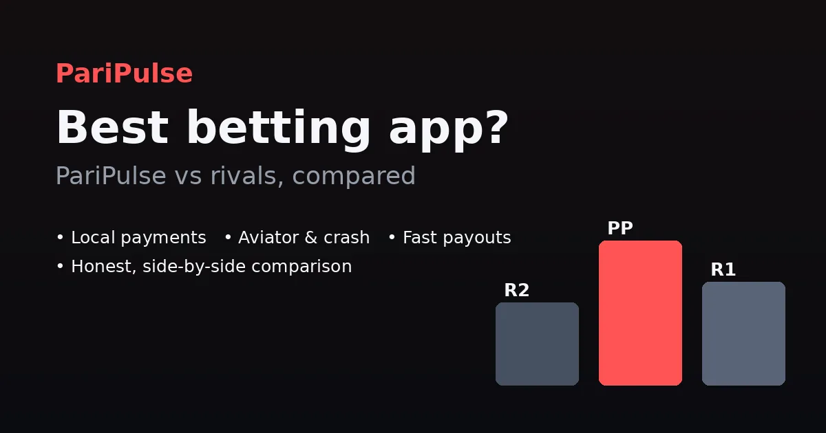 أفضل تطبيق مراهنات في مصر — مقارنة PariPulse مع 1xBet وMelbet في التطبيق والدفع والسحب